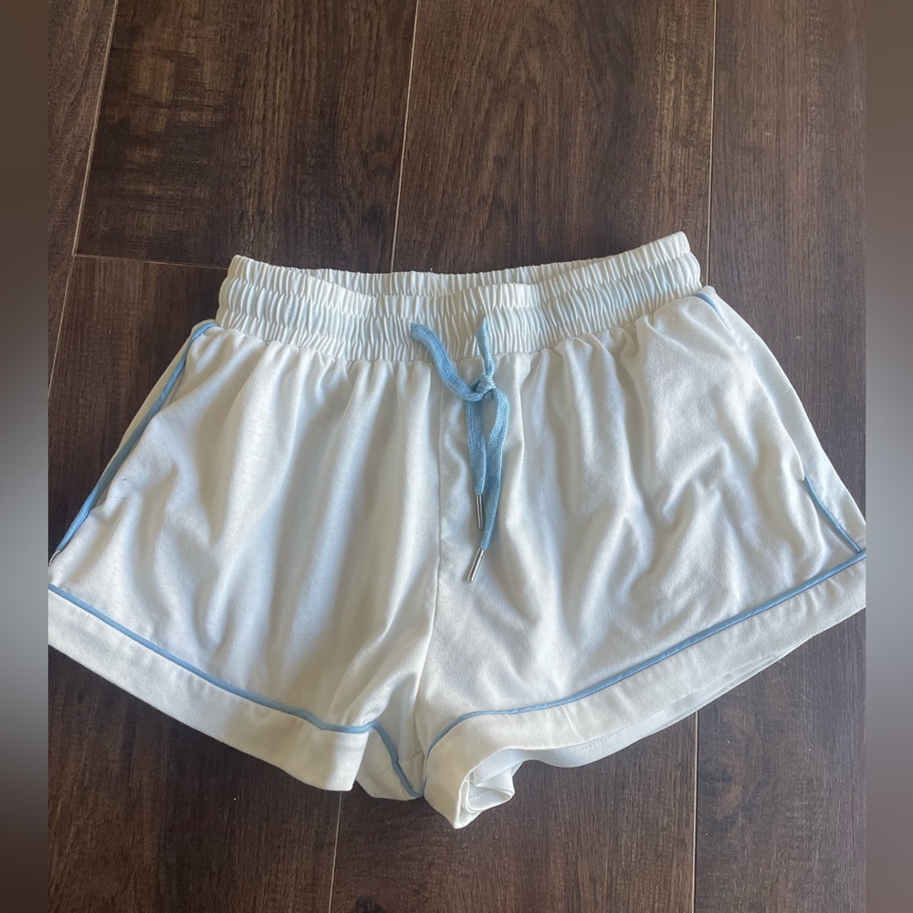 Soft white shorts